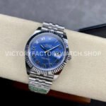 ARF Factory Rolex Datejust 126334-0026 41mm Steel Roman Numerals Blue Dial Jubilee