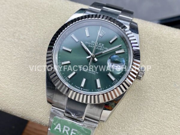 ARF Factory Rolex Datejust 126334-0027 41mm Steel Green Dial