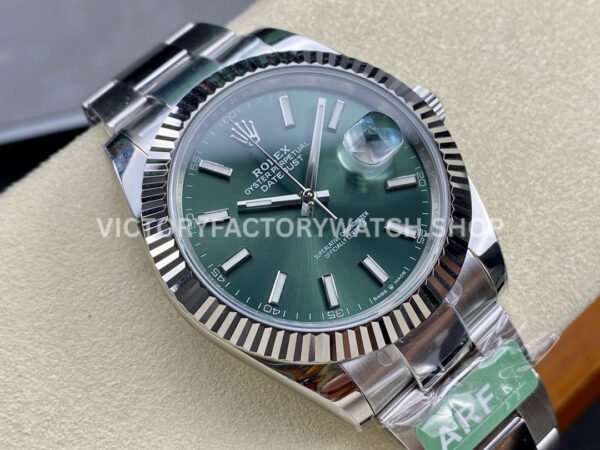 ARF Factory Rolex Datejust 126334-0027 41mm Steel Green Dial