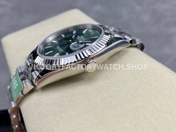 ARF Factory Rolex Datejust 126334-0028 41mm Steel Green Dial Jubilee (1) ARF Factory Rolex Datejust 126334-0028 41mm Steel Green Dial Jubilee