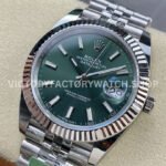 ARF Factory Rolex Datejust 126334-0028 41mm Steel Green Dial Jubilee (3) ARF Factory Rolex Datejust 126334-0028 41mm Steel Green Dial Jubilee