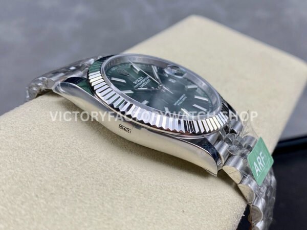ARF Factory Rolex Datejust 126334-0028 41mm Steel Green Dial Jubilee (6) ARF Factory Rolex Datejust 126334-0028 41mm Steel Green Dial Jubilee