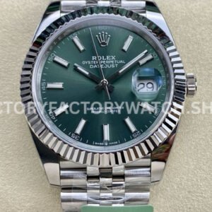 Rolex Datejust 41 replica case detail