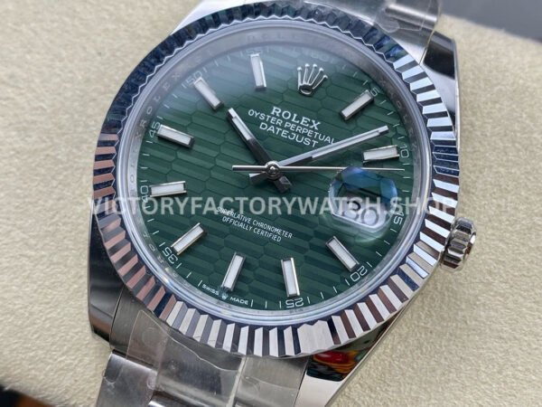 ARF Factory Rolex Datejust 126334-0029 41mm Steel Green Fluted Dial