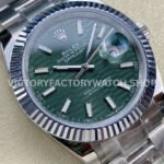 ARF Factory Rolex Datejust 126334-0029 41mm Steel Green Fluted Dial