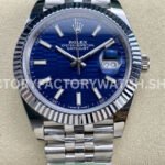 datejust 41 blue fluted jubilee arf