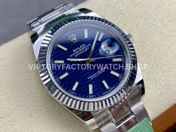 ARF Factory Rolex Datejust 126334-0031 41mm Steel Blue Fluted Dial