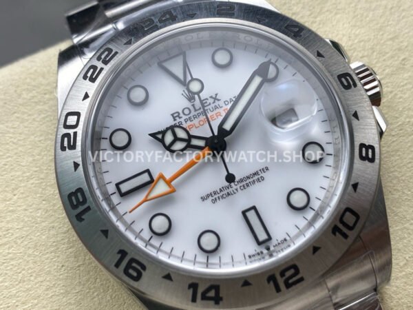ARF Factory Rolex Explorer II 226570-0001 42mm Full Steel White Dial (4) ARF Factory Rolex Explorer II 226570-0001 42mm Full Steel White Dial