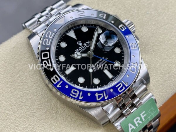 ARF Factory Rolex GMT-Master II 126710BLNR-0002 40mm Full 904L Black Dial Jubilee