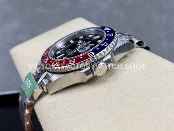 ARF Factory Rolex GMT-Master II 126710BLRO-0001 40mm Full 904L Black Dial Jubilee (5) ARF Factory Rolex GMT-Master II 126710BLRO-0001 40mm Full 904L Black Dial Jubilee