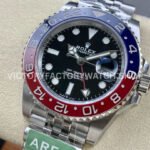 ARF Factory Rolex GMT-Master II 126710BLRO-0001 40mm Full 904L Black Dial Jubilee (6) ARF Factory Rolex GMT-Master II 126710BLRO-0001 40mm Full 904L Black Dial Jubilee