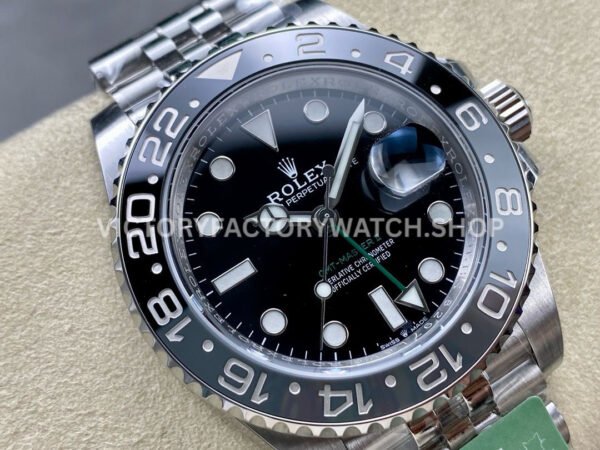 ARF Factory Rolex GMT-Master II 126710GRNR-0003 40mm Full 904L Black Dial Jubilee (7) ARF Factory Rolex GMT-Master II 126710GRNR-0003 40mm Full 904L Black Dial Jubilee