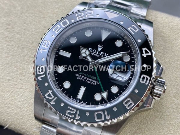 ARF Factory Rolex GMT-Master II 126710GRNR-0004 40mm Full 904L Black Dial