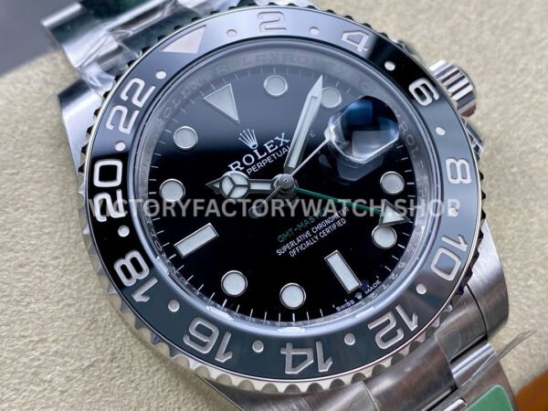 ARF Factory Rolex GMT-Master II 126710GRNR-0004 40mm Full 904L Black Dial