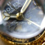 ARF Factory Rolex GMT-Master II 126718GRNR 40mm Full Yellow Gold Iron Tiger Eye Stone Dial (10) ARF Factory Rolex GMT-Master II 126718GRNR 40mm Full Yellow Gold Iron Tiger Eye Stone Dial