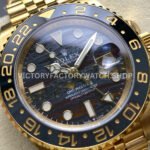 ARF Factory Rolex GMT-Master II 126718GRNR 40mm Full Yellow Gold Iron Tiger Eye Stone Dial (11) ARF Factory Rolex GMT-Master II 126718GRNR 40mm Full Yellow Gold Iron Tiger Eye Stone Dial