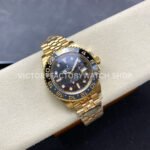 ARF Factory Rolex GMT-Master II 126718GRNR 40mm Full Yellow Gold Iron Tiger Eye Stone Dial (5) ARF Factory Rolex GMT-Master II 126718GRNR 40mm Full Yellow Gold Iron Tiger Eye Stone Dial