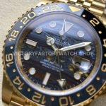 ARF Factory Rolex GMT-Master II 126718GRNR 40mm Full Yellow Gold Iron Tiger Eye Stone Dial (9) ARF Factory Rolex GMT-Master II 126718GRNR 40mm Full Yellow Gold Iron Tiger Eye Stone Dial
