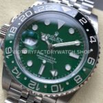 ARF Factory Rolex GMT-Master II 126729VTNR-0002 40mm White Gold Green Dial Jubilee
