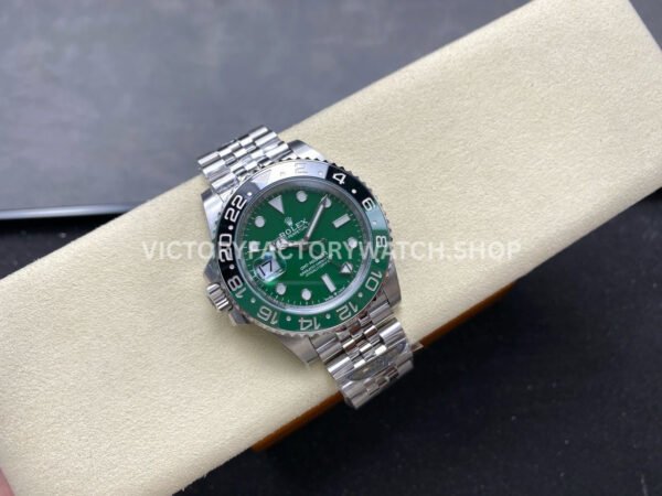 ARF Factory Rolex GMT-Master II 126729VTNR-0002 40mm White Gold Green Dial Jubilee