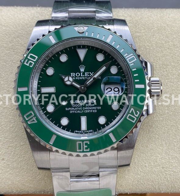 ARF Factory Rolex Submariner Date 116610LV 40mm Super Clone Watch