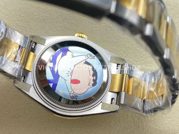 ARF Factory Counterweight Rolex Datejust 278383RBR-0013 31mm Yellow Gold Diamond Bezel Champagne Dial