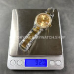 ARF Factory Counterweight Rolex Datejust 278383RBR-0025 31mm Yellow Gold Diamond Bezel Champagne Dial