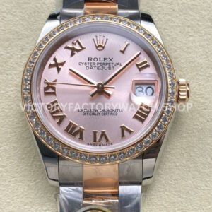 rolex datejust 31mm diamond bezel replica watch