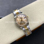 ARF Factory Counterweight Rolex Datejust 278383RBR-0025 31mm Yellow Gold Diamond Bezel Champagne Dial