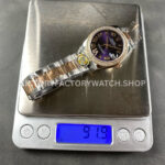 ARF Factory Counterweight Rolex Datejust 278381RBR-0019 31mm Rose Gold Diamond Bezel Roman VI Purple Dial