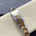 ARF Factory Counterweight Rolex Datejust 278383RBR-0017 31mm Yellow Gold Diamond Bezel Roman VI Grey Dial