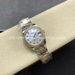 ARF Factory Counterweight Rolex Datejust 278383RBR-0027 31mm Yellow Gold Diamond Bezel Mother of Pearl Dial