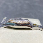 ARF Factory Counterweight Rolex Datejust 278381RBR-0005 31mm Rose Gold Diamond Bezel Roman VI Brown Dial