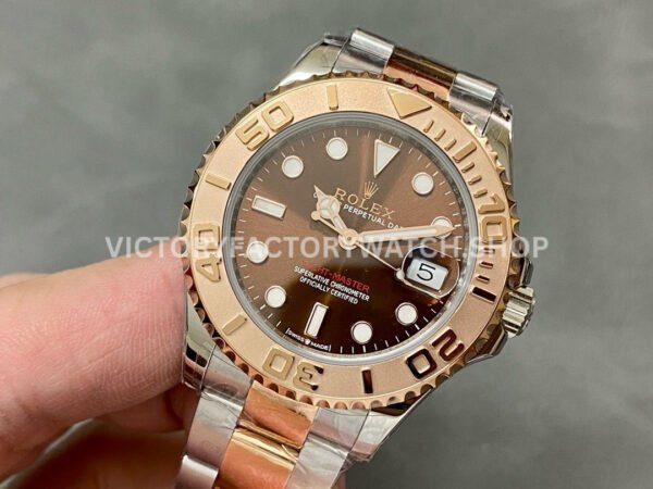 CVS Factory Rolex Yacht-Master 268621-0003 37mm Half Rose Gold Brown Dial (5) CVS Factory Rolex Yacht-Master 268621-0003 37mm Half Rose Gold Brown Dial