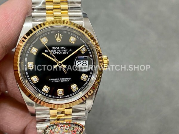 Clean Factory Rolex 126233-0021 36mm Half Yellow Gold Super clone