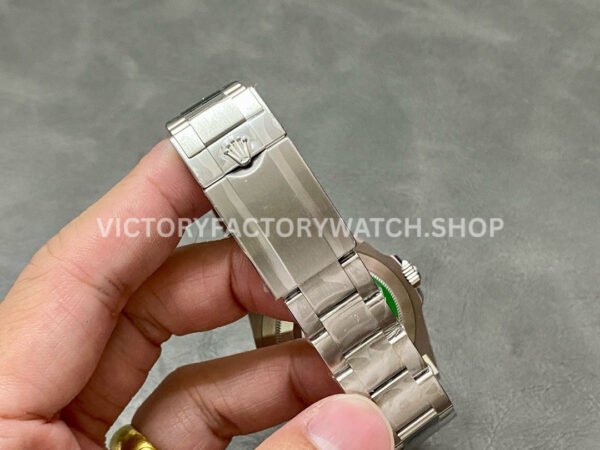 Clean Factory Rolex Air King 126900 40mm Full 904L Black Dial