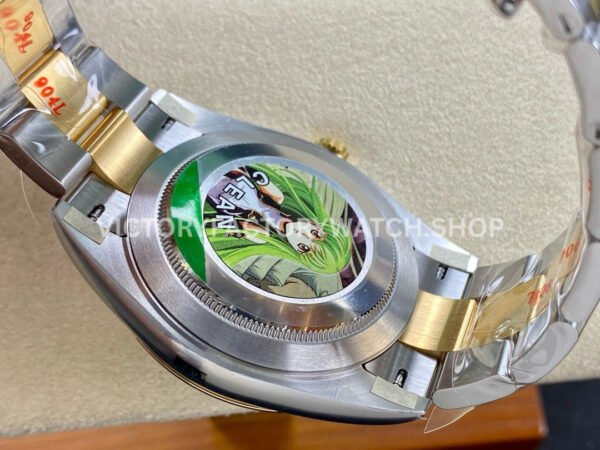 Clean Factory Rolex Datejust 126233-0040 36mm Half Yellow Gold Fluted Motif Gold Dial (7) Clean Factory Rolex Datejust 126233-0040 36mm Half Yellow Gold Fluted Motif Gold Dial