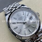 Clean Factory Rolex Datejust 126234-0013 36mm Full 904L Silver Dial Jubilee