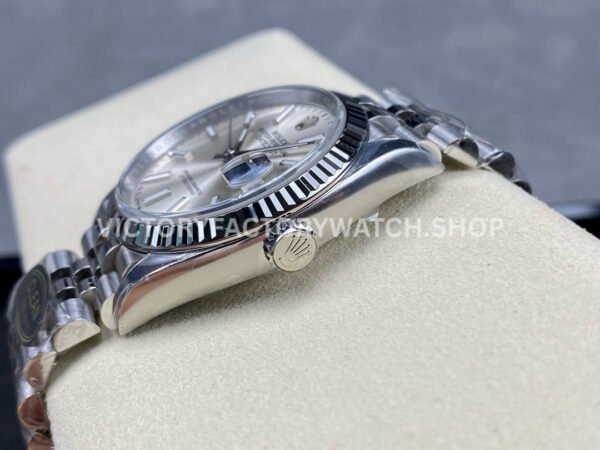 Clean Factory Rolex Datejust 126234-0013 36mm Full 904L Silver Dial Jubilee