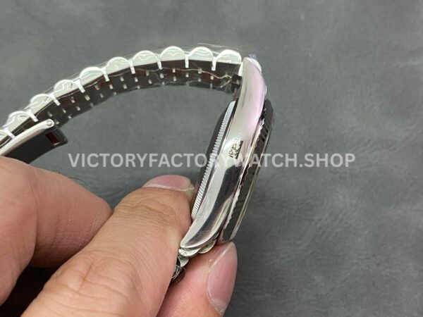 Clean Factory Rolex Datejust 126234-0015 36mm Full 904L Black Dial Jubilee (3) Clean Factory Rolex Datejust 126234-0015 36mm Full 904L Black Dial Jubilee