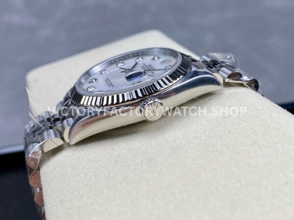 Clean Factory Rolex Datejust 126234-0019 36mm Full 904L Diamond Mop Mother Of Pearl Dial Jubilee
