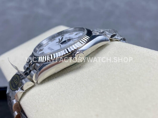 Clean Factory Rolex Datejust 126234-0025 36mm Full 904L Roman Numerals White Dial Jubilee (8) Clean Factory Rolex Datejust 126234-0025 36mm Full 904L Roman Numerals White Dial Jubilee Brand Rolex