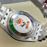 Clean Factory Rolex Datejust 126234-0047 36mm Full 904L Olive Green Palm Motif Dial Jubilee (4) Clean Factory Rolex Datejust 126234-0047 36mm Full 904L Olive Green Palm Motif Dial Jubilee