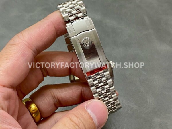 Clean Factory Rolex Datejust 126234-0049 36mm Full 904L Fluted Motif Blue Dial Jubilee (3) Clean Factory Rolex Datejust 126234-0049 36mm Full 904L Fluted Motif Blue Dial Jubilee