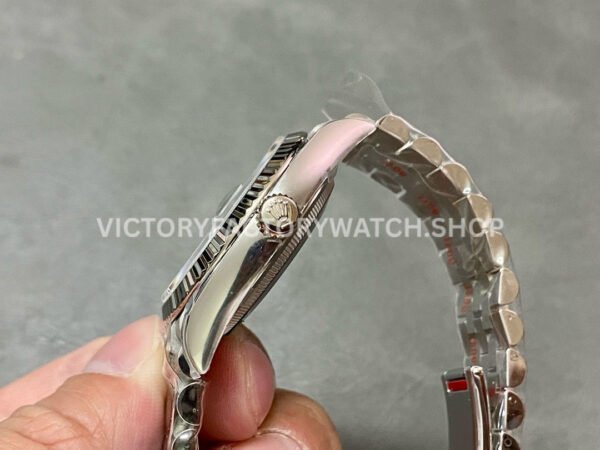 Clean Factory Rolex Datejust 126234-0049 36mm Full 904L Fluted Motif Blue Dial Jubilee (8) Clean Factory Rolex Datejust 126234-0049 36mm Full 904L Fluted Motif Blue Dial Jubilee