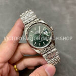 Clean Factory Rolex Datejust 126234-0051 36mm Full 904L Mint Green Dial Jubilee