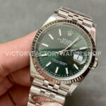 Clean Factory Rolex Datejust 126234-0051 36mm Full 904L Mint Green Dial Jubilee