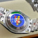 Clean Factory Rolex Datejust 126234-0055 36mm Full 904L Diamond Olive Green Palm Motif Dial Jubi (4) Clean Factory Rolex Datejust 126234-0055 36mm Full 904L Diamond Olive Green Palm Motif Dial Jubilee