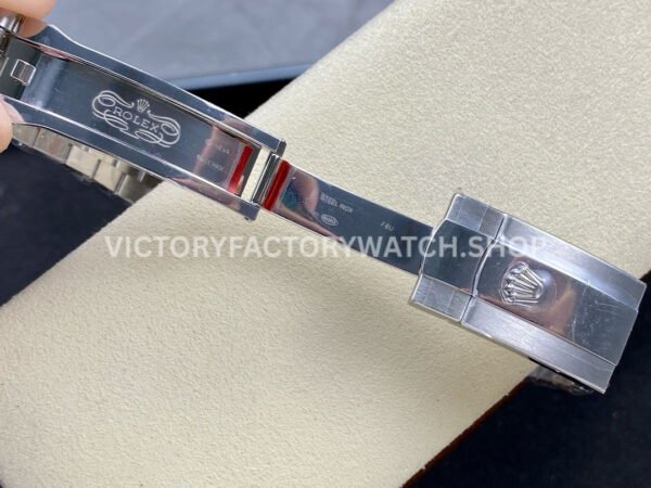 Clean Factory Rolex Datejust 126234-0055 36mm Full 904L Diamond Olive Green Palm Motif Dial Jubi (7) Clean Factory Rolex Datejust 126234-0055 36mm Full 904L Diamond Olive Green Palm Motif Dial Jubilee