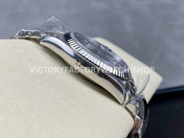 Clean Factory Rolex Datejust 126234-0057 36mm Full 904L Diamond Fluted Motif Blue Dial Jubilee (6) Clean Factory Rolex Datejust 126234-0057 36mm Full 904L Diamond Fluted Motif Blue Dial Jubilee